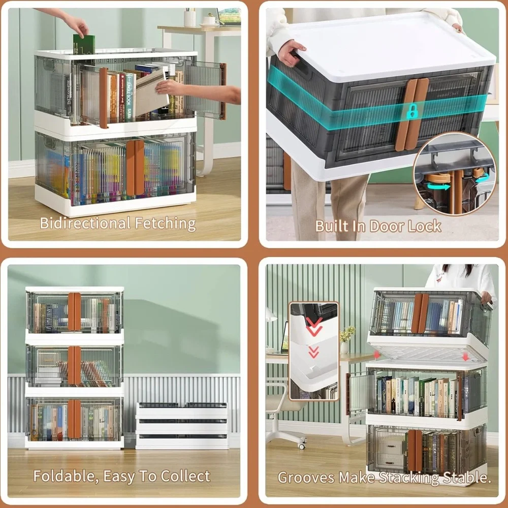 Closet Organizers and Storage - Trunk Car Organizer with Lids and Doors